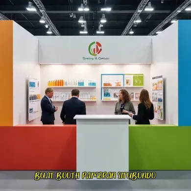 Buat Booth Pameran Situbondo